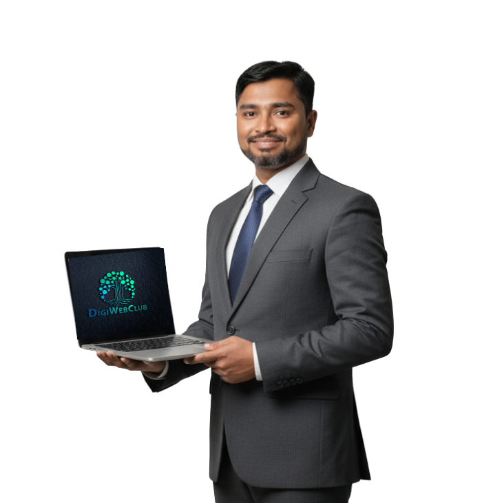 Corporate representation of DigiWebClub web design and digital solutions.